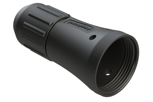 AHDPBS-24L015-005 Shell Size 24 Backshell for Small Thread Adapter Connectors, 2 PC, Compression Nut, Cable Diameter Range 14.5mm - 18.0mm. M902-2244,M902-2054