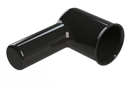 AHDPM18-BT-RA-BK Shell Size 18 90° Rubber Boot, for DuraMate AHDP (SRA only) & AHDM,PVC,Black. HD30-18BT-90-BK