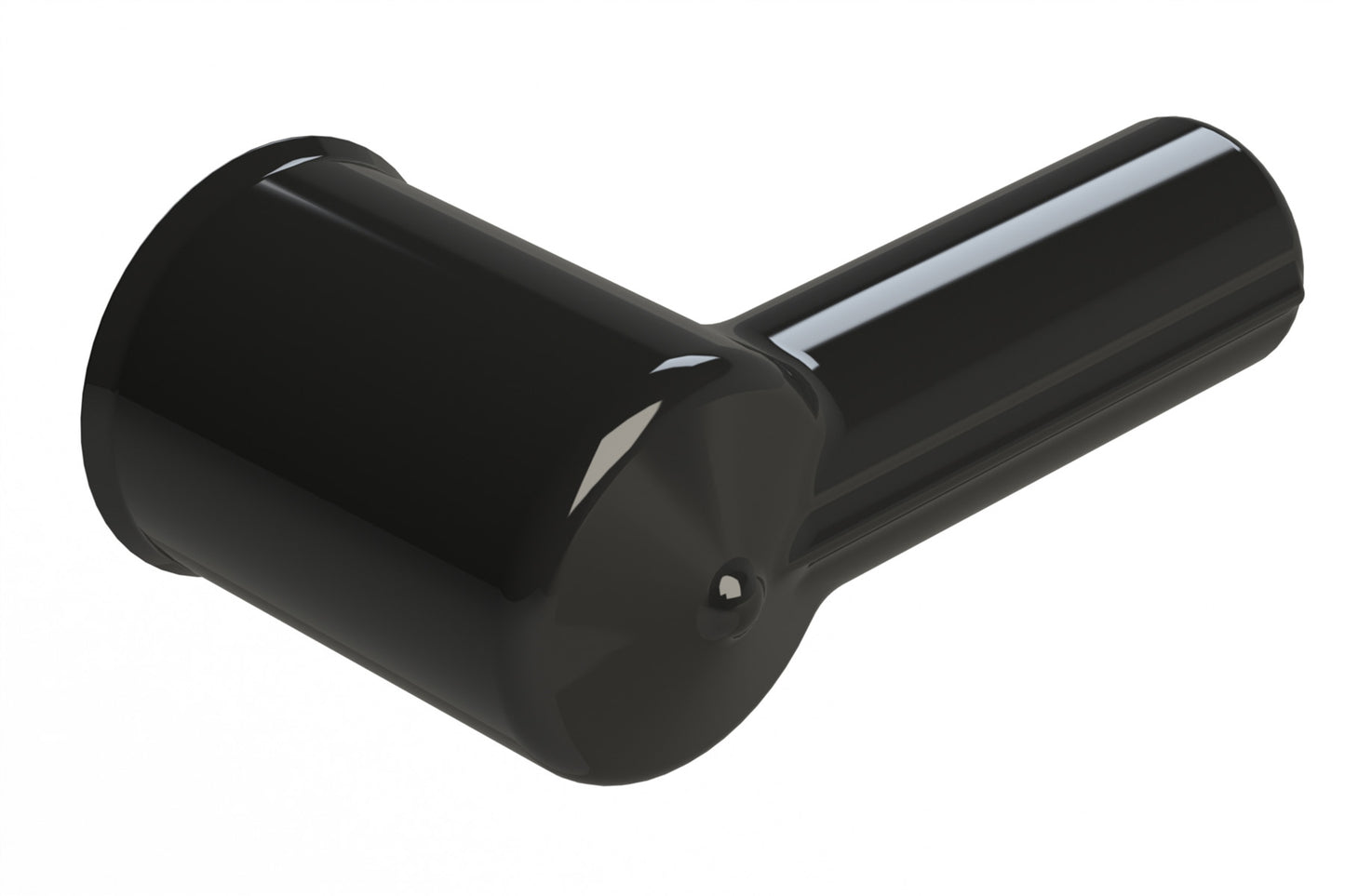 AHDPM18-BT-RA-BK Shell Size 18 90° Rubber Boot, for DuraMate AHDP (SRA only) & AHDM,PVC,Black. HD30-18BT-90-BK