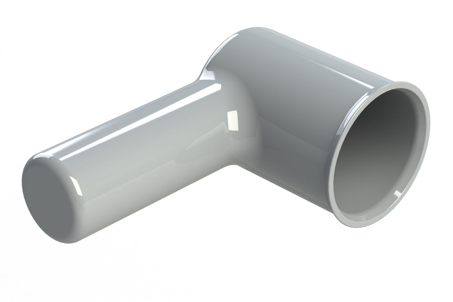 AHDPM18-BT-RA Shell Size 18 90° Rubber Boot, for DuraMate AHDP (SRA only) & AHDM, PVC, Grey. HD30-18BT-90-BK