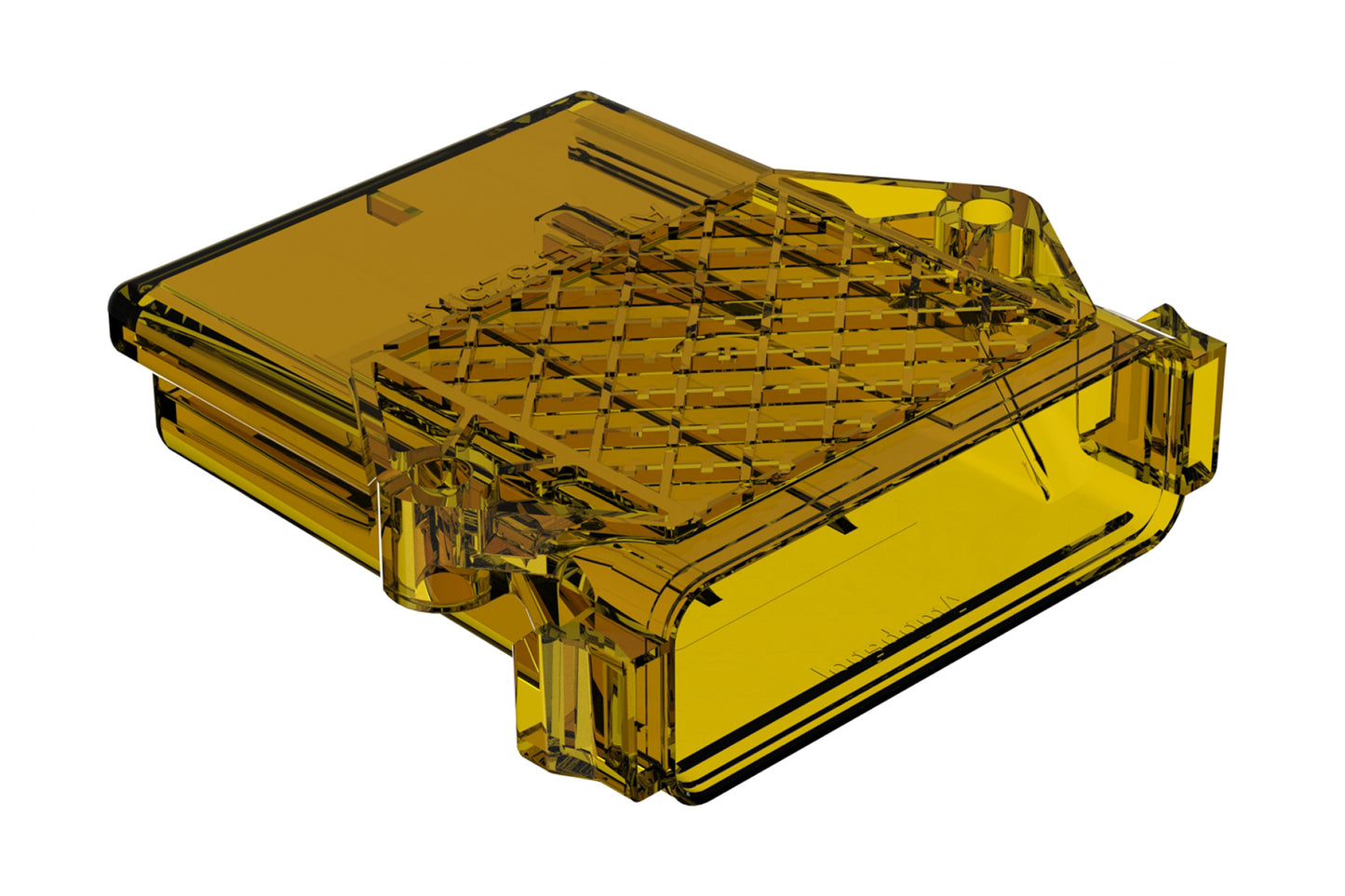 AIPXE-325X4A-E016 Clear, Ultem®, PCB Enclosure with Vent Hole. EEC-325X4A-E016