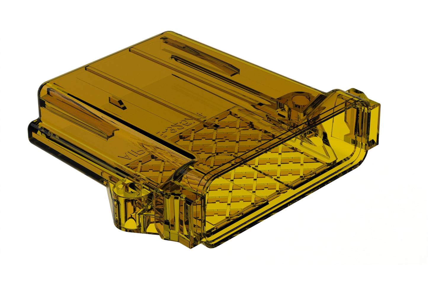 AIPXE-325X4B-E016 Clear, Ultem®, PCB Enclosure without Vent Hole. EEC-325X4B-E016