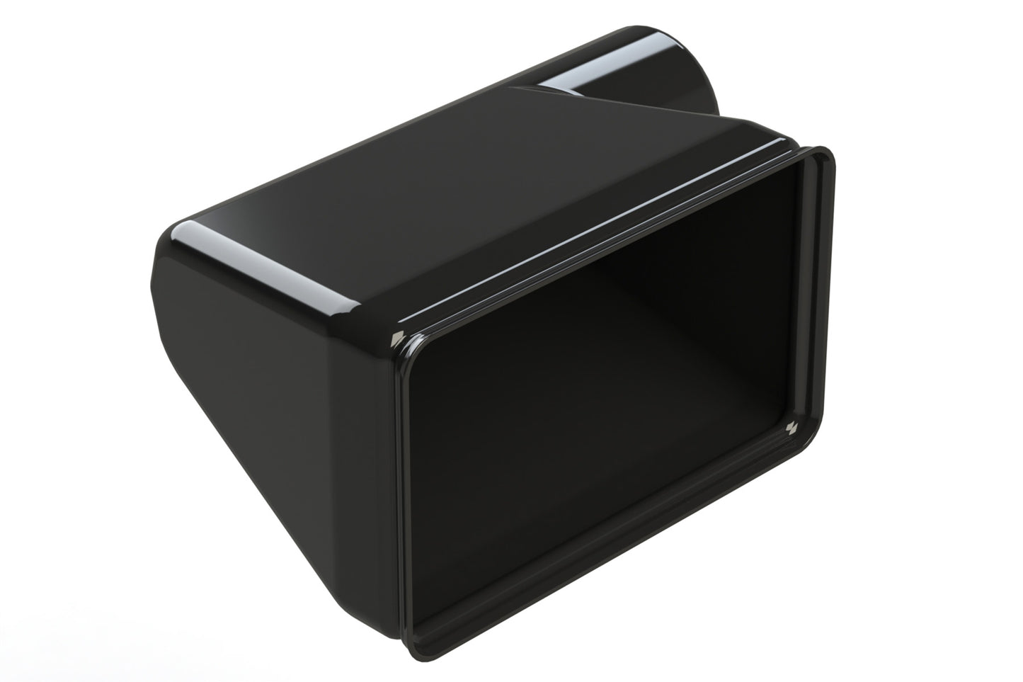 ARB102-BT-RA Boot for 102 & 128 Position Receptacles and Plugs, Right Angle, Black. DRB102-BT-90DEG