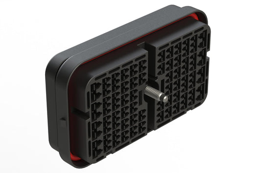 ARB16-128SBR-L018 128 Position Plug, Socket, Jackscrew, Reduced Diameter Seal, Keyed B, Black