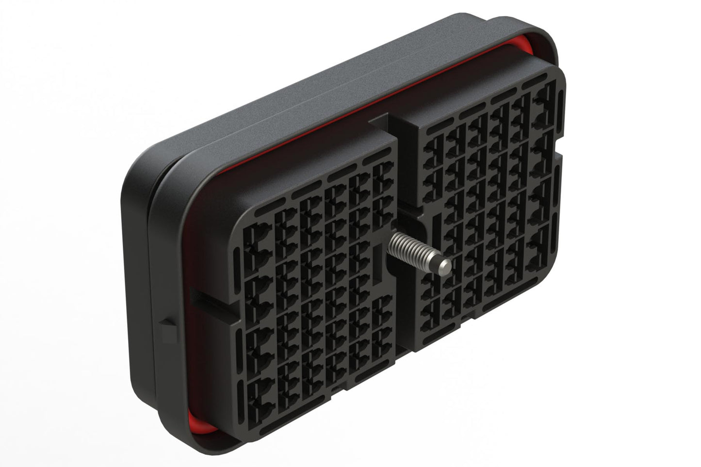 ARB16-128SCR-L018 128 Position Plug, Socket, Jackscrew, Reduced Diameter Seal, Keyed C, Black