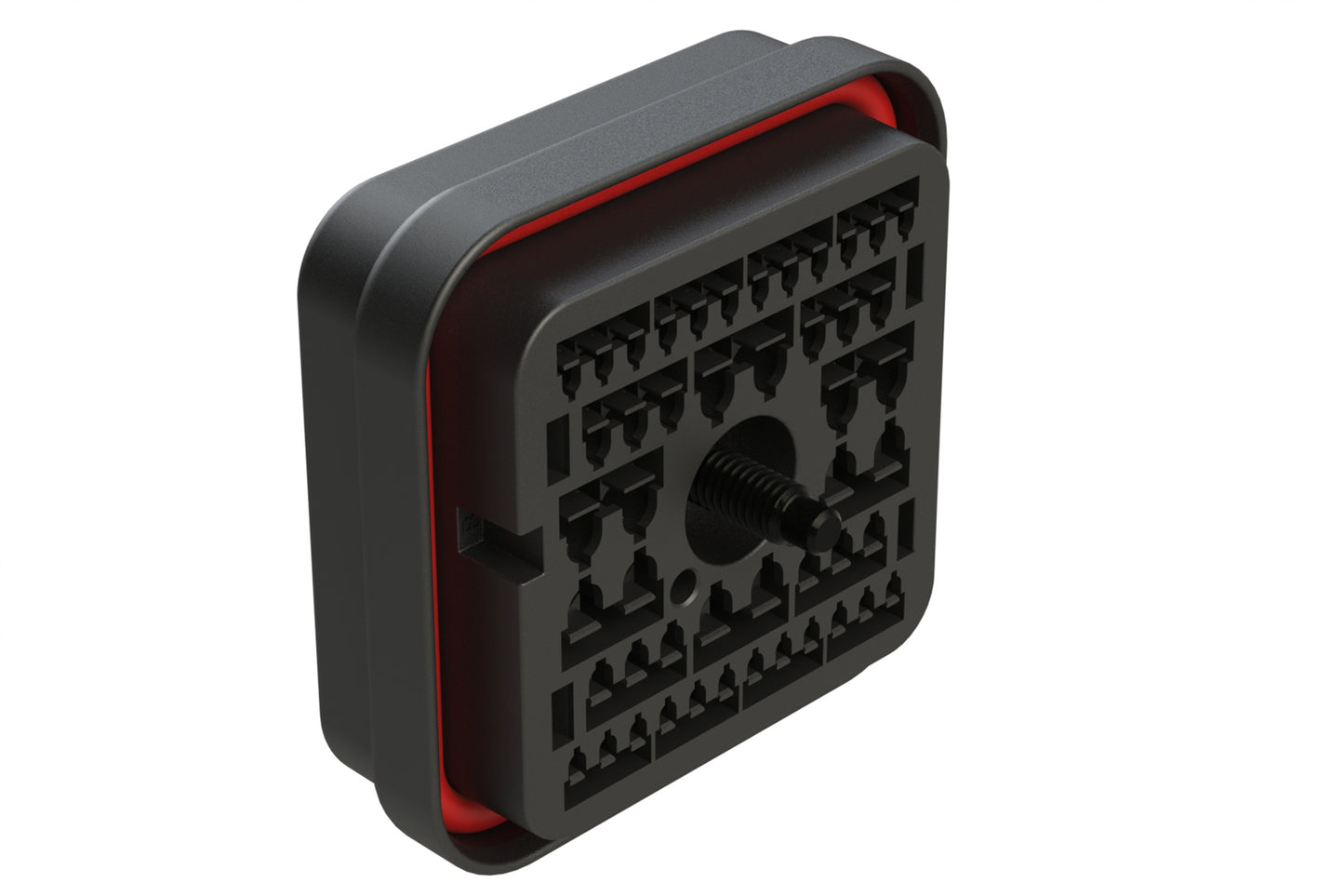 ARB16-48SBR-L018 48 Position Plug, Reduced Diameter Seal, Keyed B, Black. DRB16-48SBE-L018