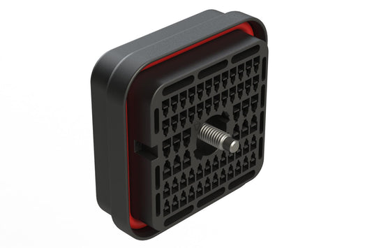 ARB16-60SBR-L018 60 Position Plug, Socket, Jackscrew, Reduced Diameter Seal, Keyed B, Black