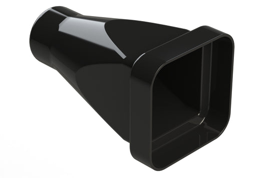 ARB48-BT Boot for 48 & 60 Receptacles and Plugs Connectors, Right Angle, Black. DRB48-60-BT