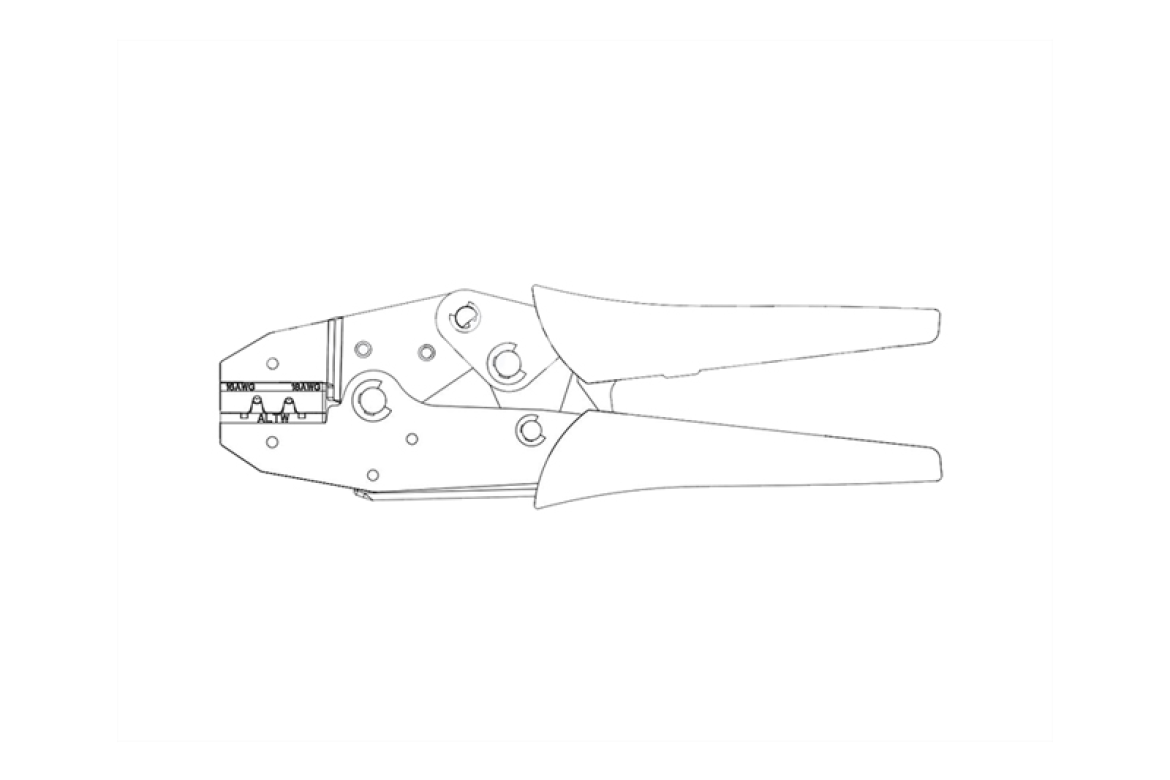 ASST-C-10-W-B X-Lok Push Lock Connector
