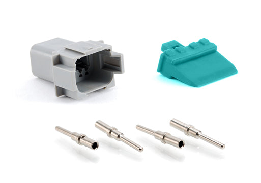 AT04-08PA-KIT01 8 Pin Receptacle, Wedge and Contacts Kit