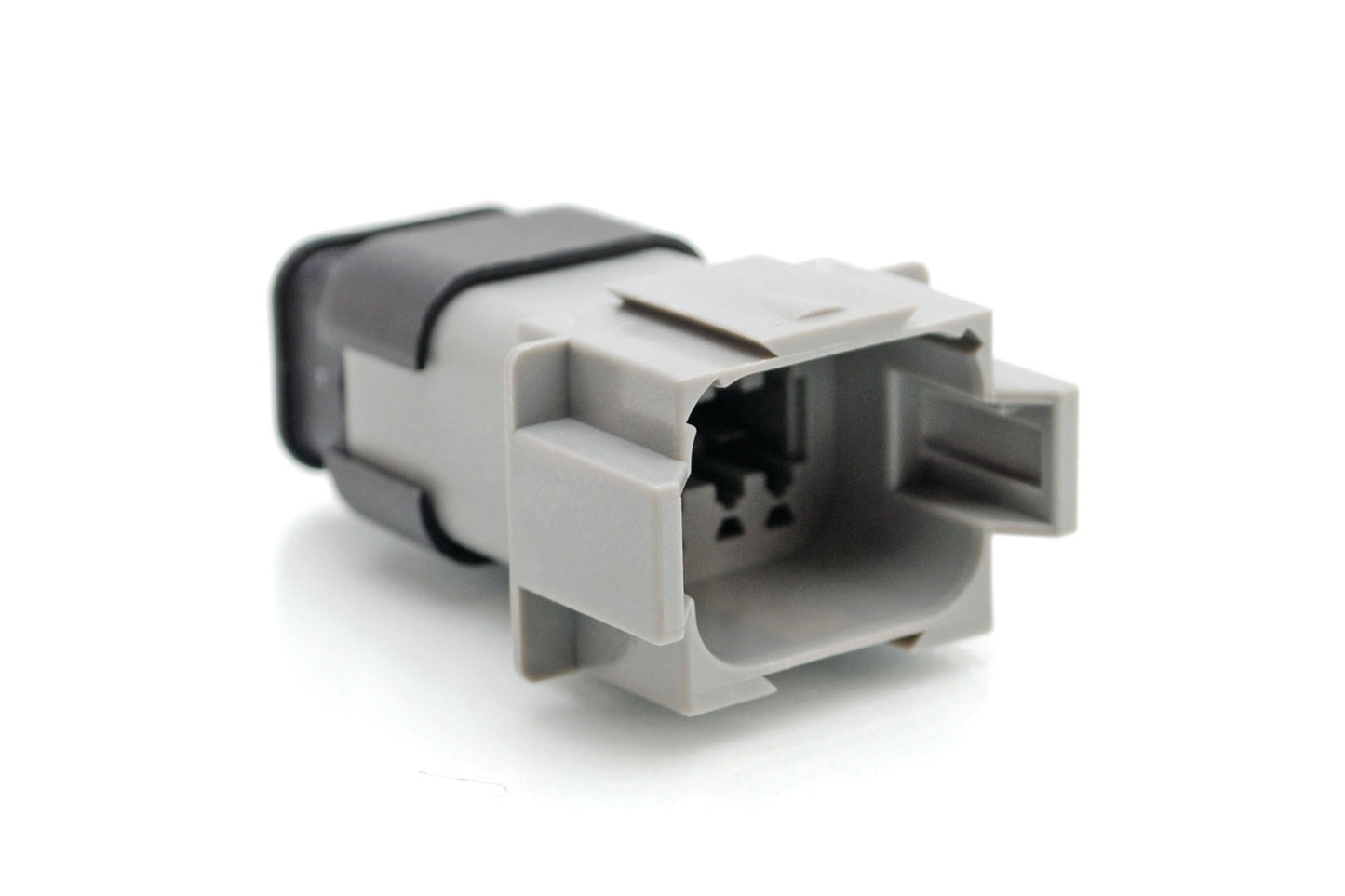 AT04-08PA-SR2GR 8 Pin Receptacle, Strain Relief Endcap, Reduced Diameter Seal