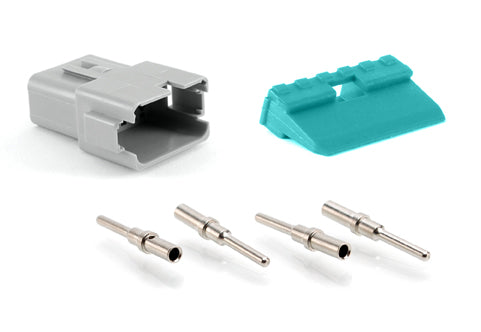 AT04-12PA-KIT01 12 Pin Receptacle, Wedge and Contacts Kit