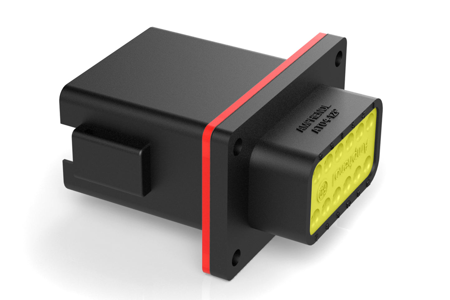 AT04-12PB-PM20 12 Position Receptacle, Pin, Panel Mount, Reduced diameter, Keyed B