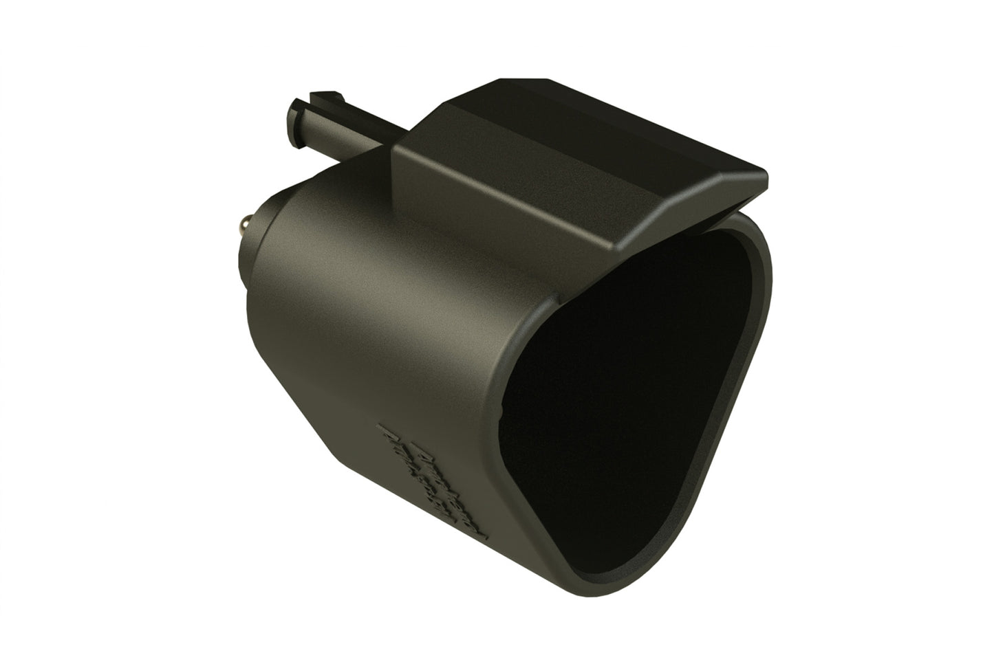 AT04-3P-BM02 3 Position PCB Flangeless (Snap Fit) Board Mount Receptacle, Pin, Gold Plated contacts Included, Potting, Black