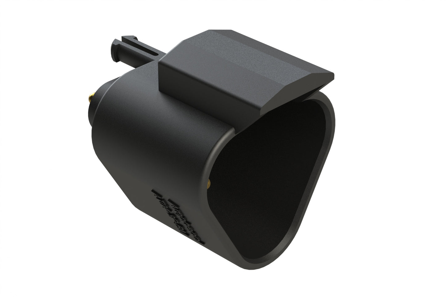 AT04-3P-BM02P 3 Position,PCB Receptacle, Pin, Straight, Gold Plated, Snap-Fit, Potted, Black