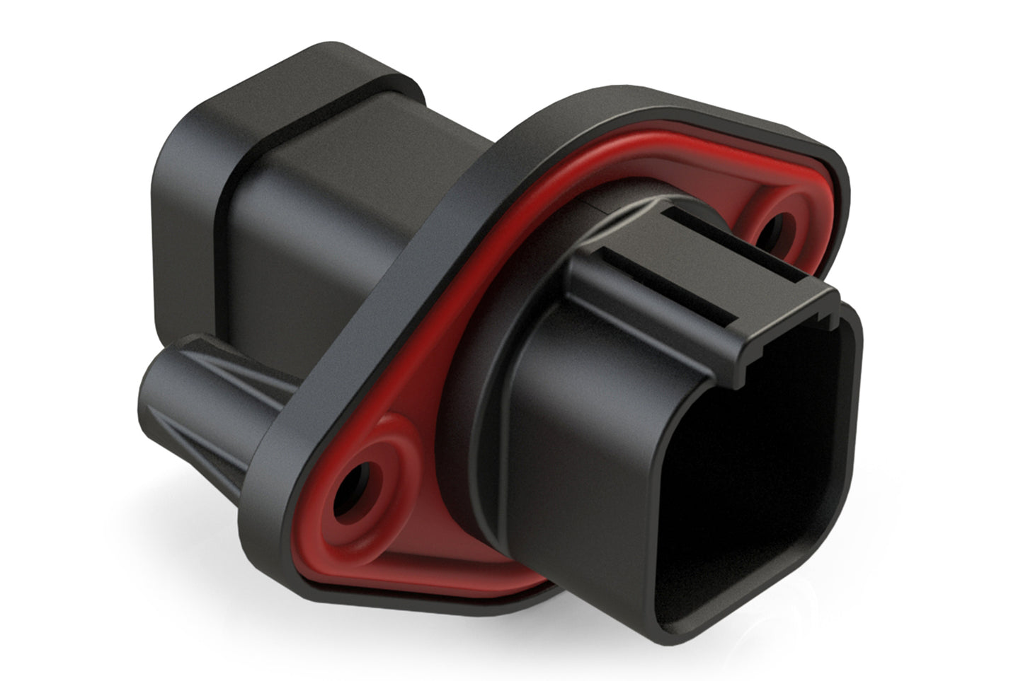 AT04-6P-PM14 6 Position Receptacle, Pin, Nickel, Panel Mount, Self-Threading, Reduced Diameter Seal, Cap