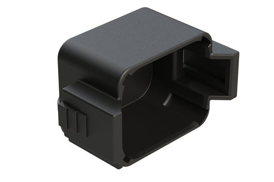 AT06-08S-CAP Protective Cover for 8-way Plug, Black. 1011-348-0805