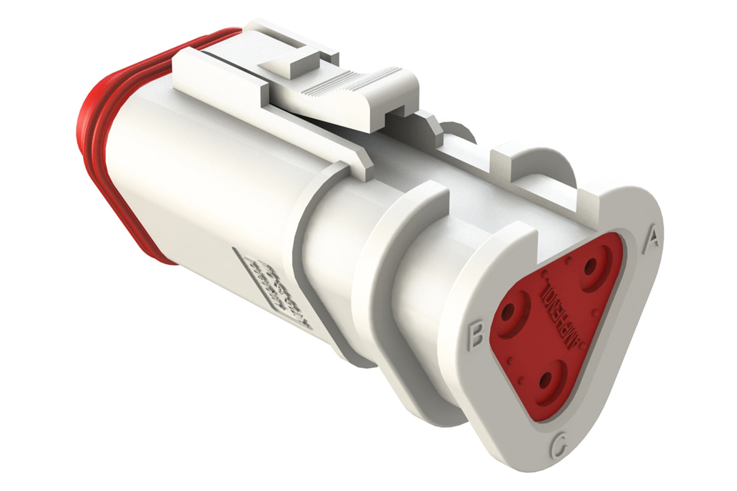 AT06-3S-OMWHT 3 Position, Plug, Socket, Structure Plus™, White