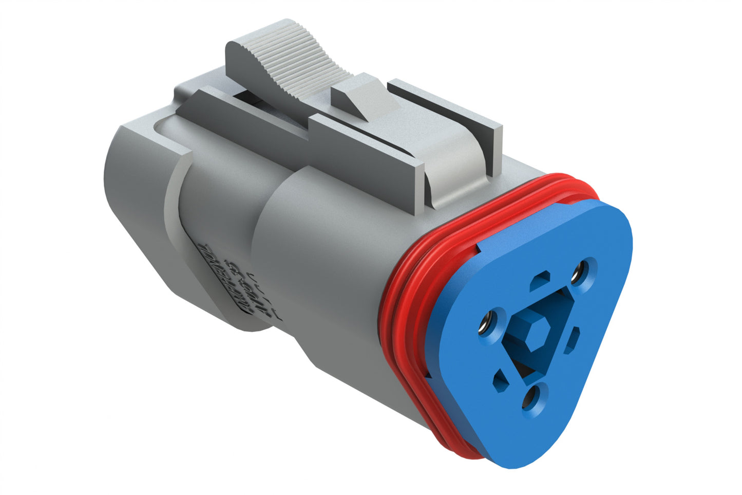 AT06-3S-RJ120 3-Way Plug, Female Connector with 120 OHM Terminating Resistor (J1939). DT06-3S-P006