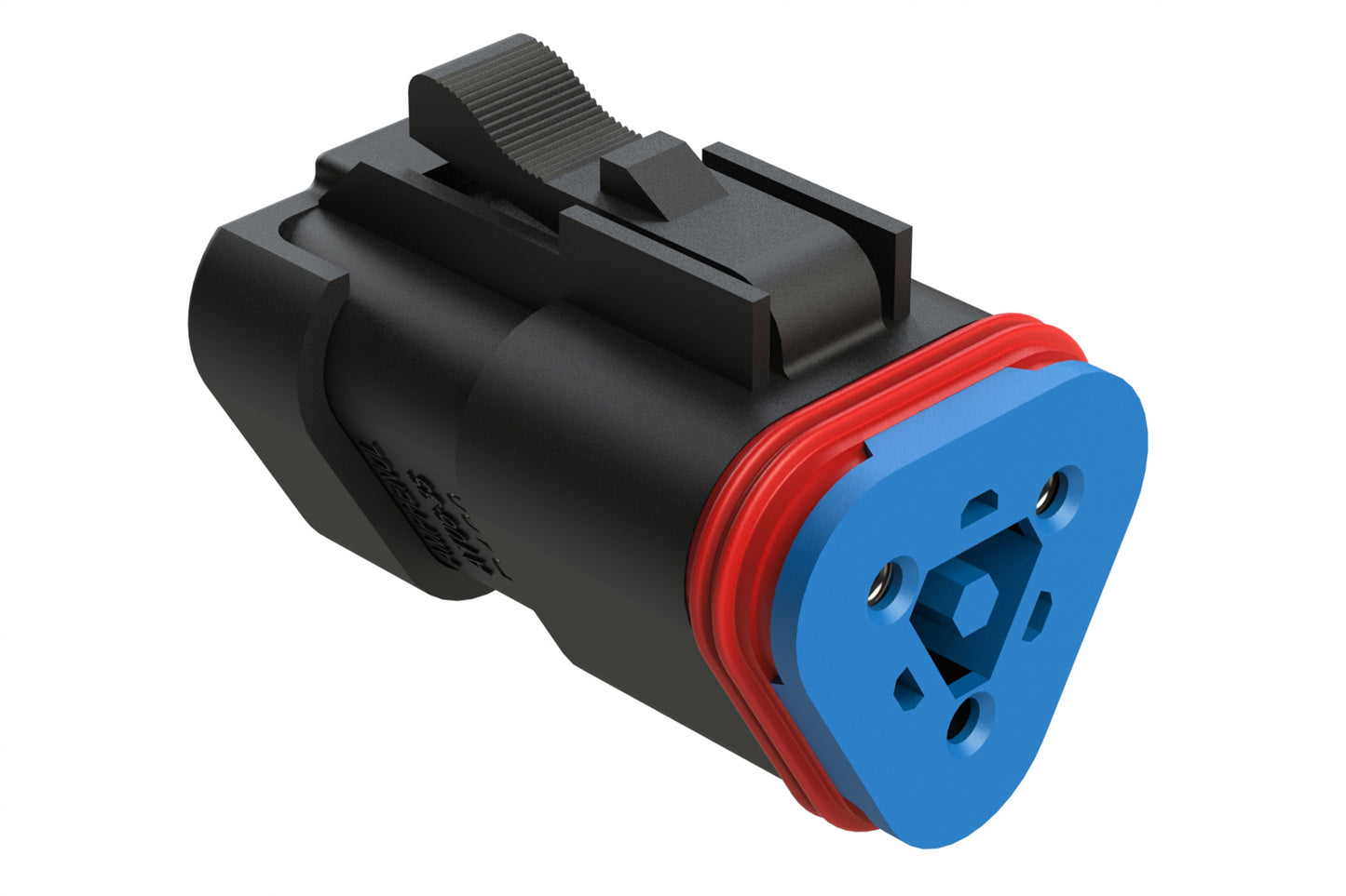 AT06-3S-RJ120BK 3-Way Plug, Black Female Connector with 120 OHM Terminating Resistor (J1939). DT06-3S-EP10, DT06-3S-PP01