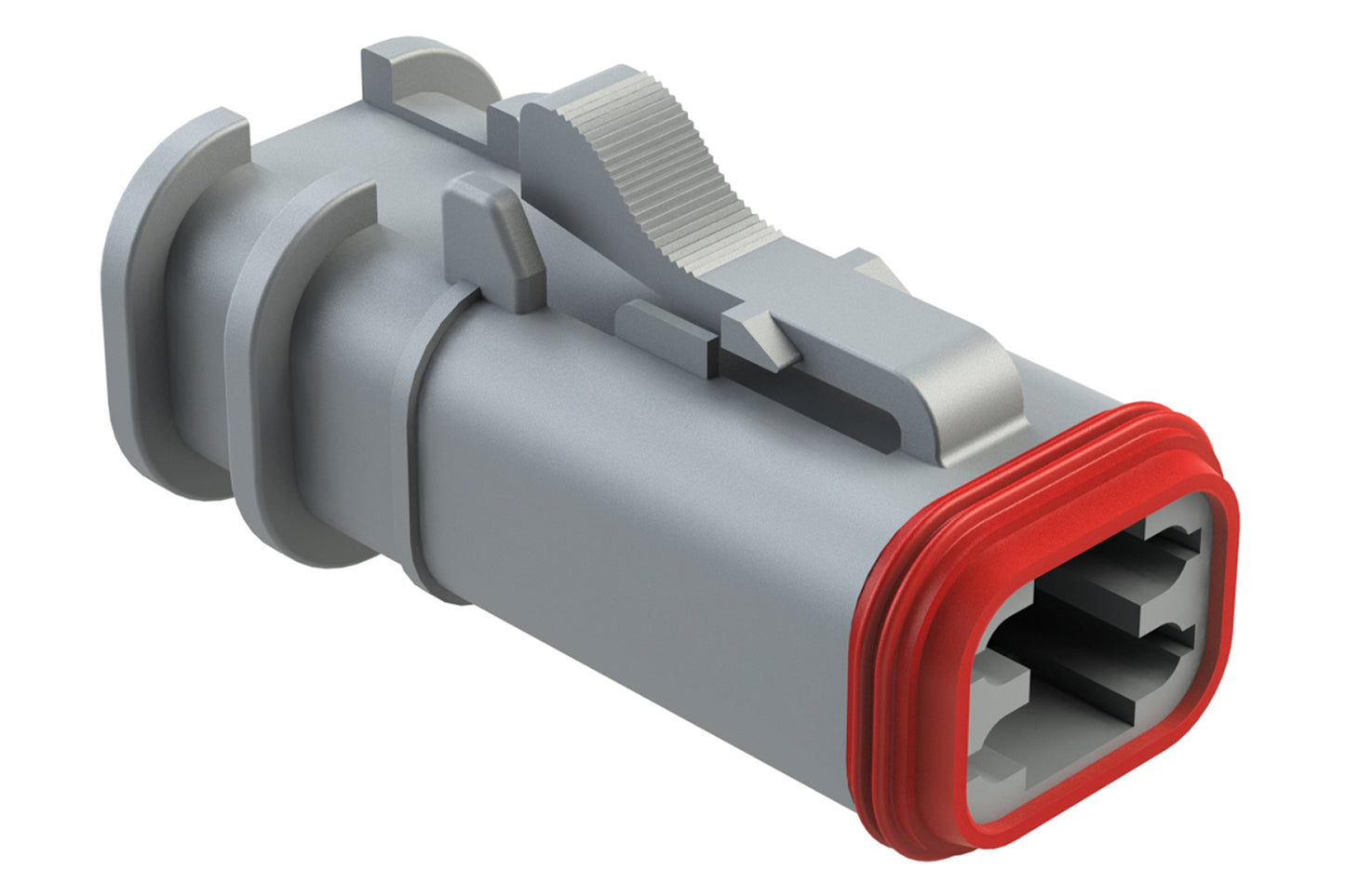 AT06-4S-OMGRY 4 Position, Plug, Socket, Structure Plus™, GREY