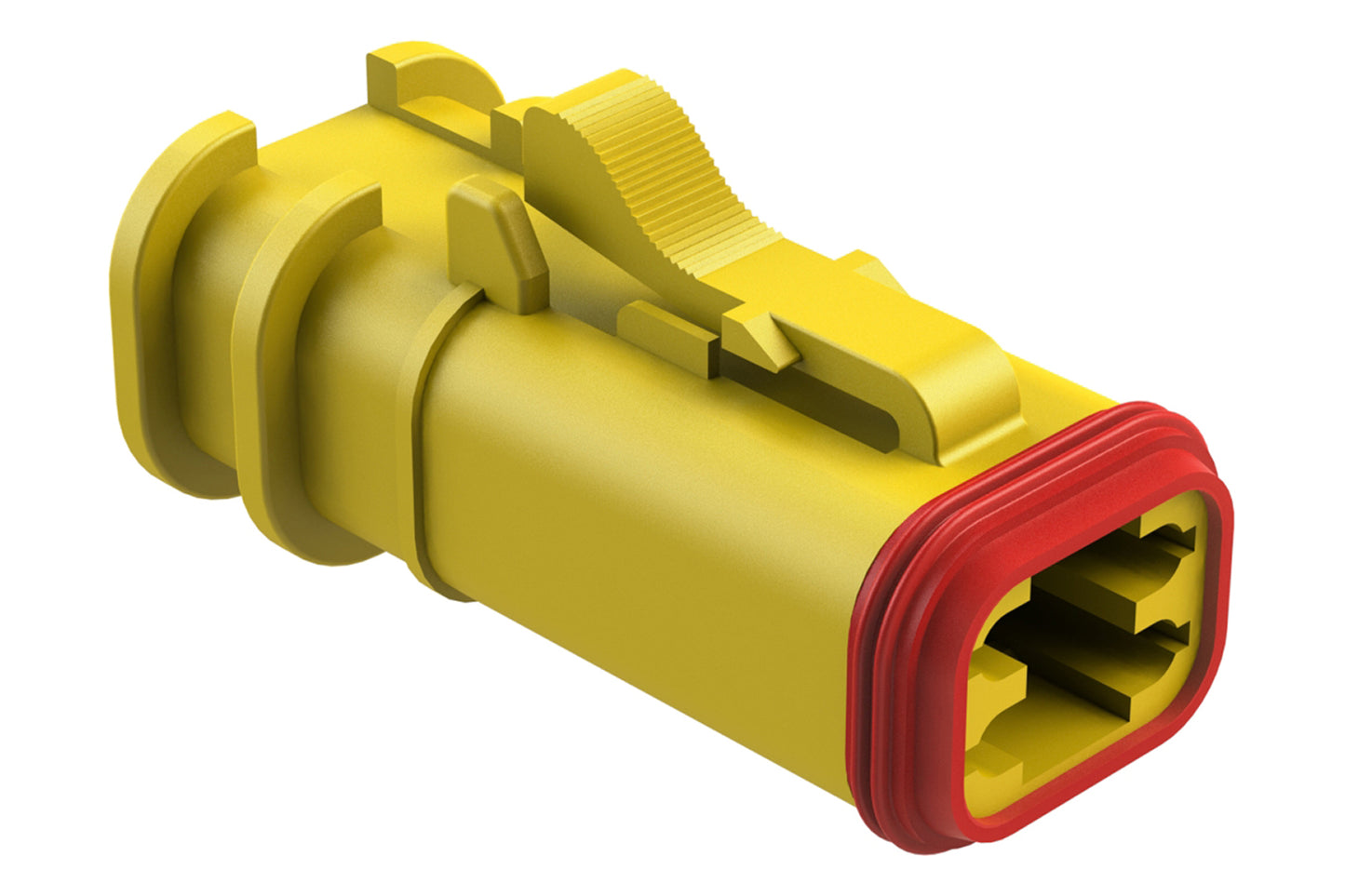 AT06-4S-OMYEL 4 Position, Plug, Socket, Structure Plus™, Yellow