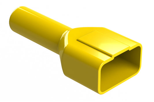 AT12P-BT-YW Boot (Backshell) for 12-way Receptacle, Black. DT12P-BT-YW