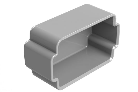 AT12P-DC 12 Position, Protective Cap, Receptacle, AT Series™, Grey. DT12P-DC