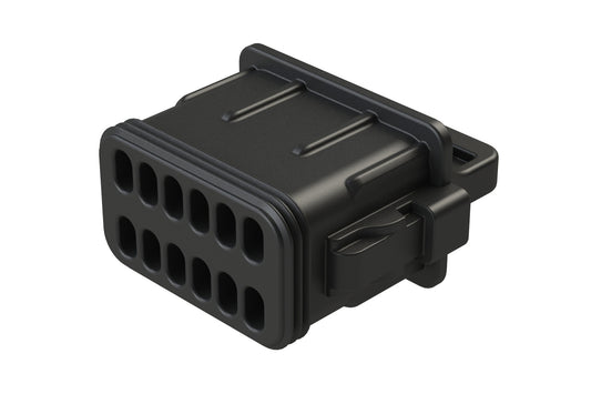 AT12P-RSC-BLK Seal Cap for 12 Position Receptacle, Black