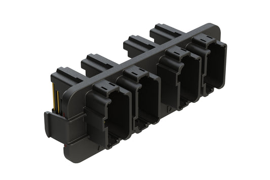 AT13-12PA-GR02 AIPX Receptacle AT Header, 4 X 12 Positions, Size 16 Contacts, Gold plating. DT13-12PA-GR02