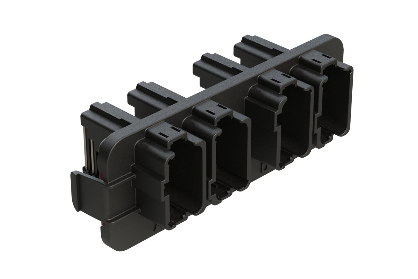 AT13-12PA-R015 AIPX AT Header Thermoplastic 1X12 SIZE 16 A Key, Tin Plating, Black. DT13-12PA-R015