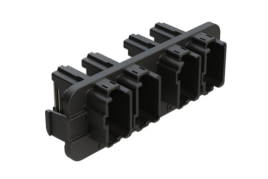 AT13-12PA-R015 AIPX AT Header Thermoplastic 1X12 SIZE 16 A Key, Tin Plating, Black. DT13-12PA-R015