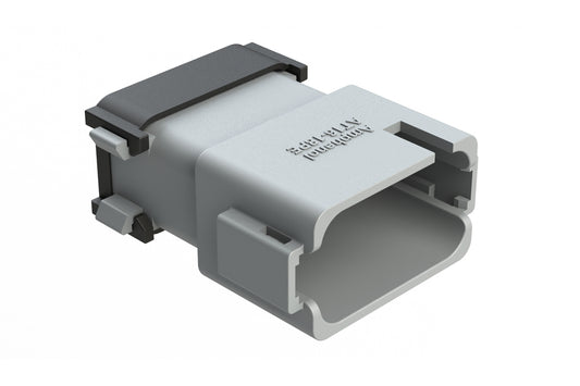AT16-18PE-EK02 18 Position Receptacle, Pin, Keyed E, Grey
