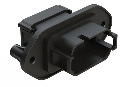 AT1612-13PB 13-Way Panel Mount Receptacle, No Gasket,Keyed B. (Wedgelock not required)