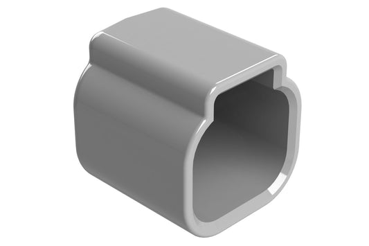 AT2P-DC 2 Position Protective Cap, Receptacle, AT Series™, Grey. DT2P-DC