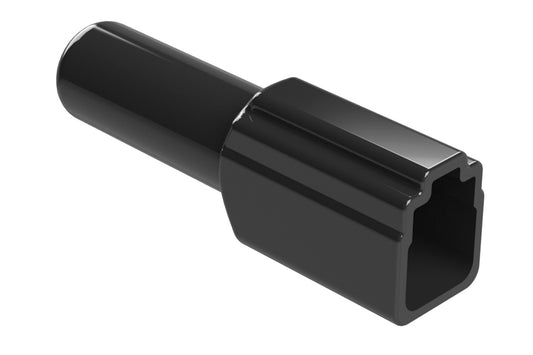 AT2S-BT-BK Boot (Backshell) for 2-way Plug, Black. DT2S-BT-BK