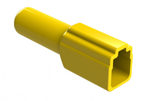 AT2S-BT-YW Boot (Backshell) for 2-way Plug, Yellow. DT2S-BT-YW