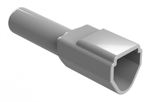 AT3P-BT Boot (Backshell) for 3-way Receptacle, Grey. DT3P-BT