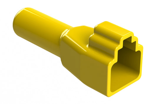 AT4S-BT-YW Boot (Backshell) for 4-way Plug, Black. DT4S-BT-YW