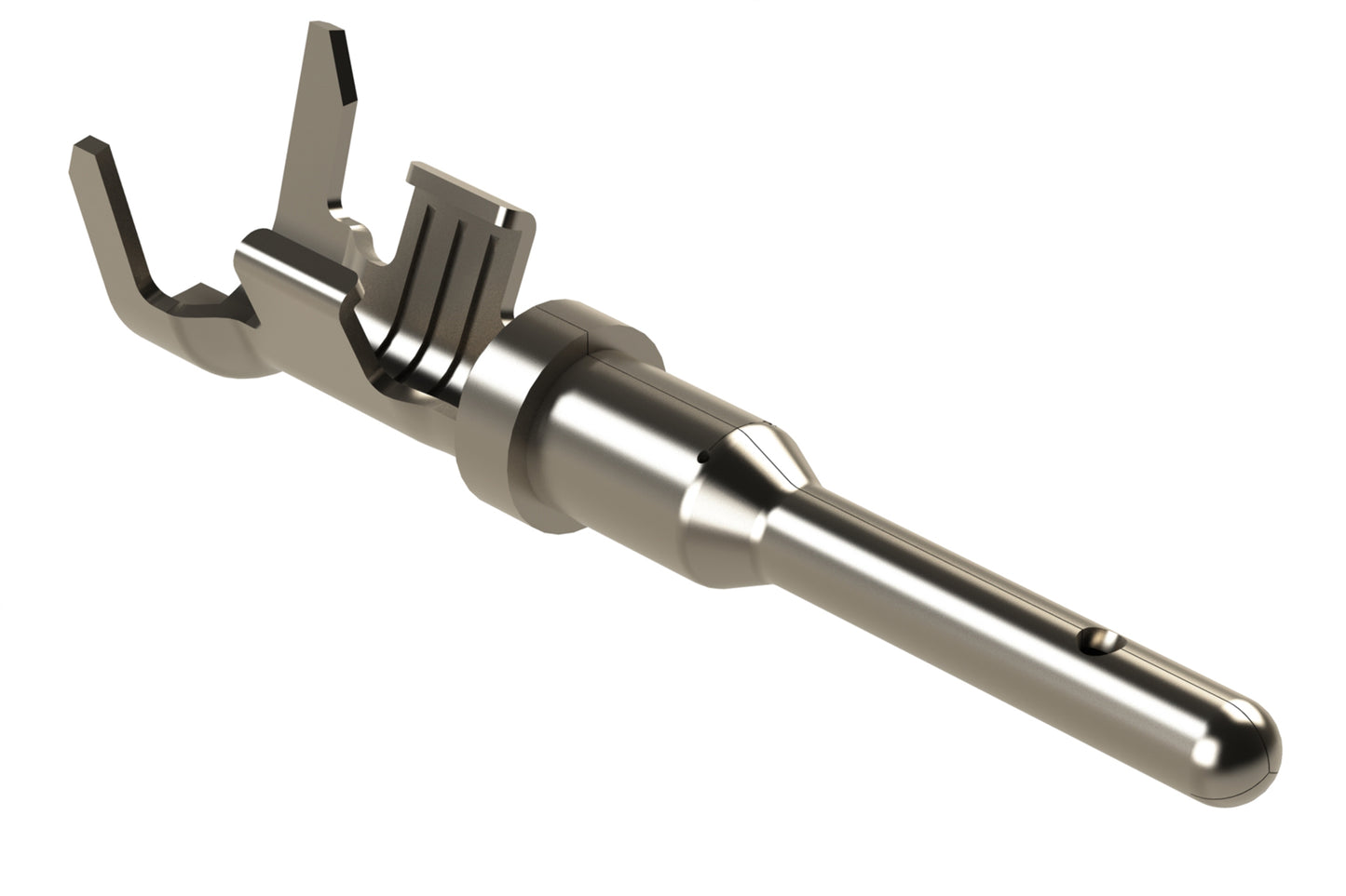 AT60-14-0122-LP Size 16 Stamped & Formed Contact, Nickel Plated, Male, 14-18AWG, Loose Pieces, Bag of 50. 1060-14-0122