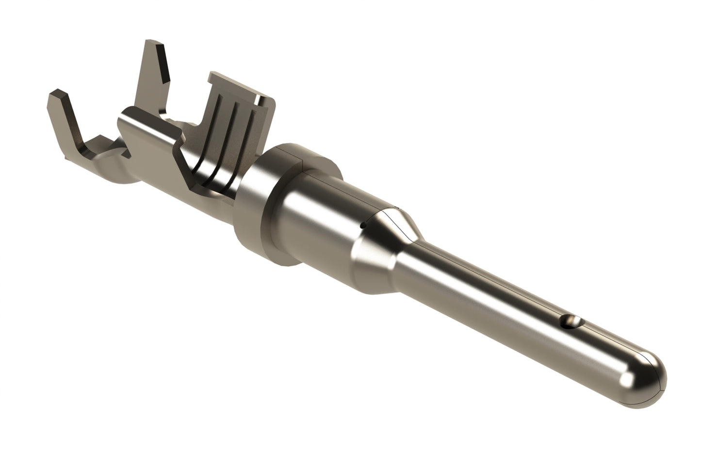 AT60-16-0122-LP Size 16 Stamped & Formed Contact, Nickel Plated, Male, 16-18AWG, Loose Pieces, Bag of 50. 1060-16-0122