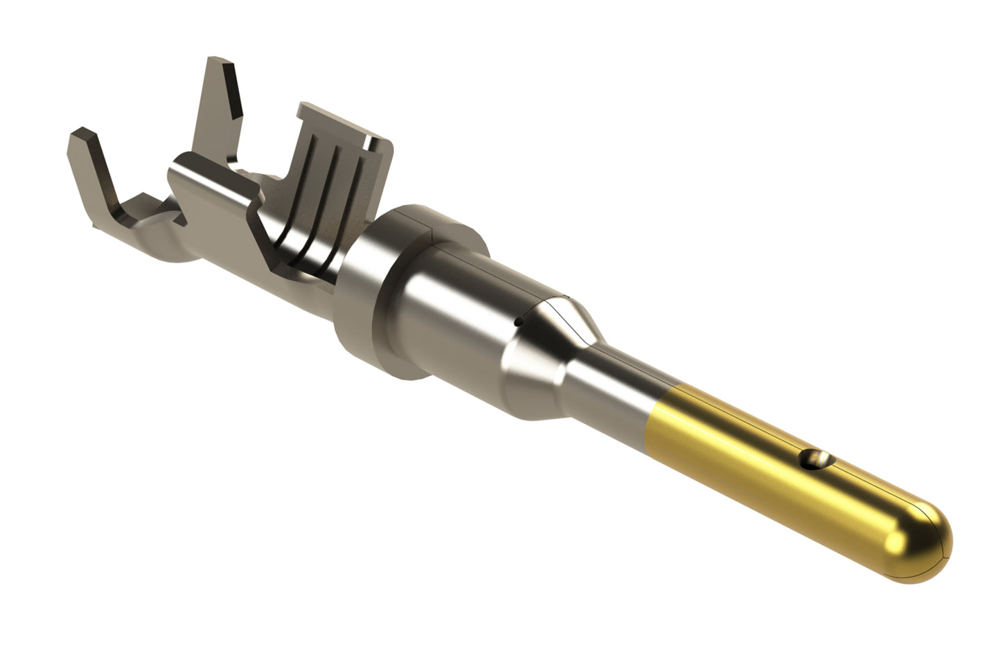 AT60-16-0144-LP Size 16 Stamped & Formed Contact, Gold Plated, Male, 16-18AWG, Loose Pieces, Bag of 50. 1060-16-0144
