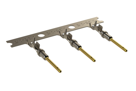 AT60-20-0444 Gold Plated,Stamped Male Contact, Size 20, Wire Range 0.35-0.5MM²