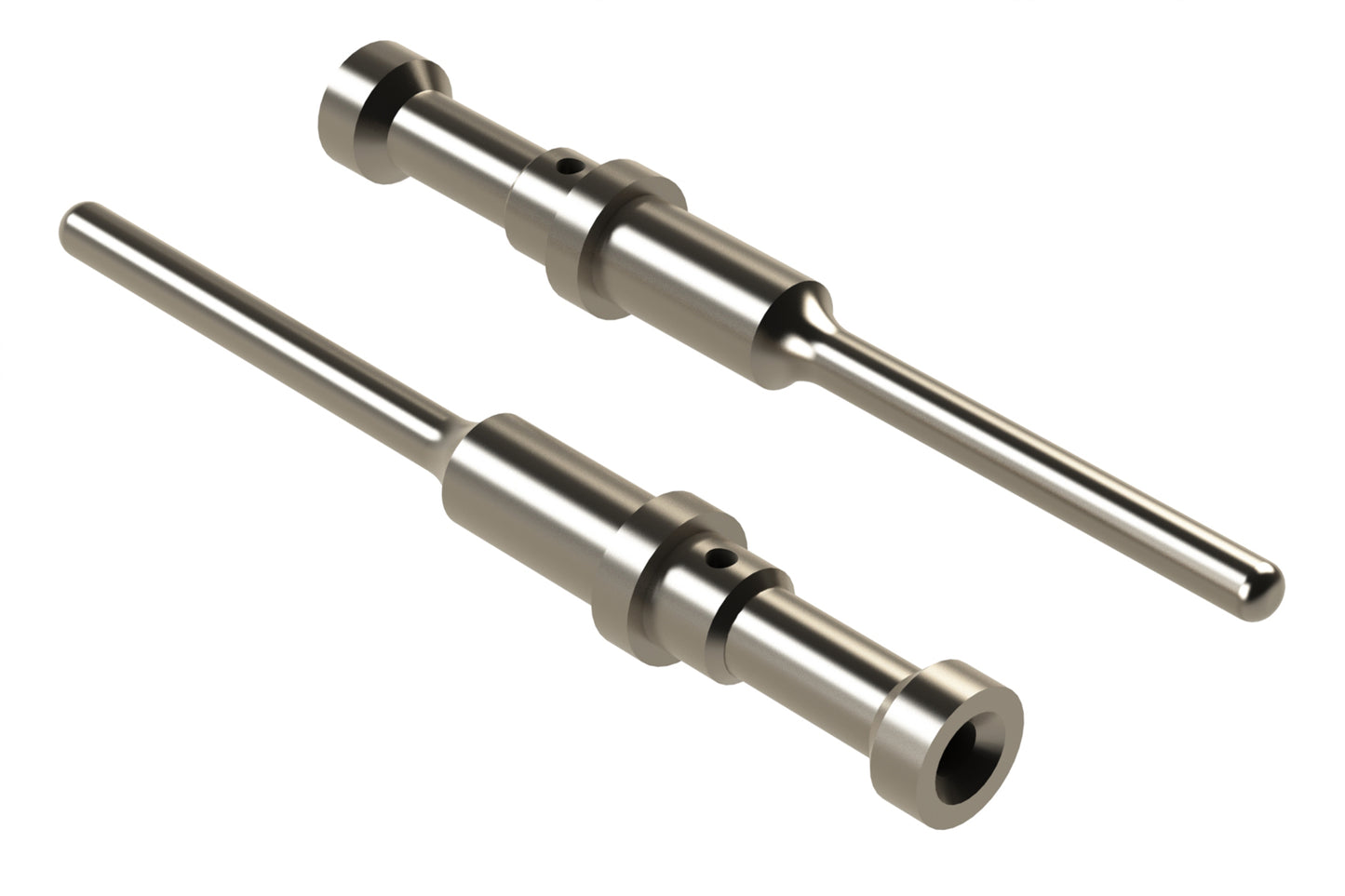 AT60-202-20141-22 Size 20 Machined Contact, Pin, 5A, 22-26AWG, Nickel-Plated