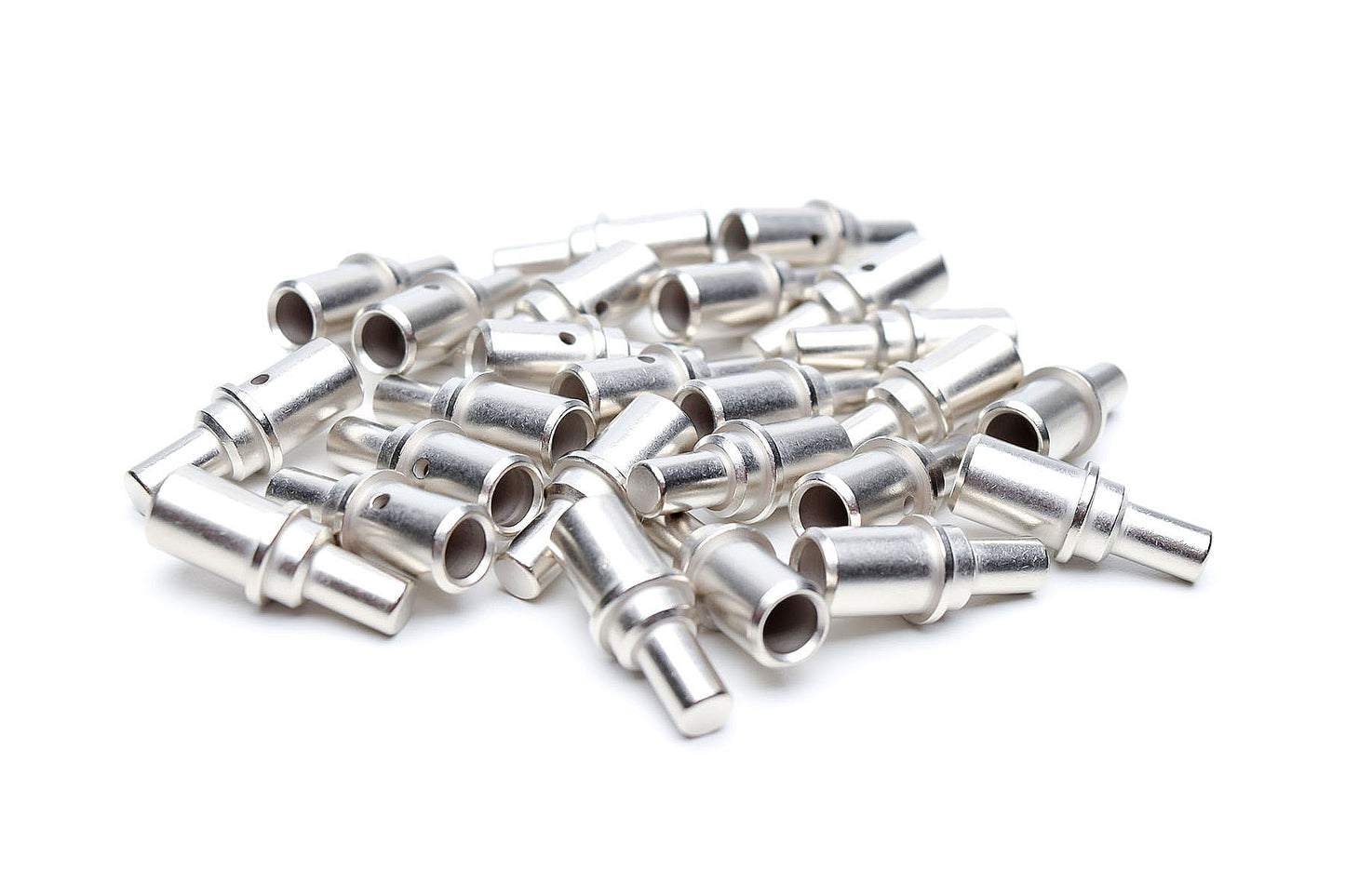 AT60-204-0490 Pin Contact, Male, Machined Size 4, 6AWG, nickel Plated. 0460-204-0490