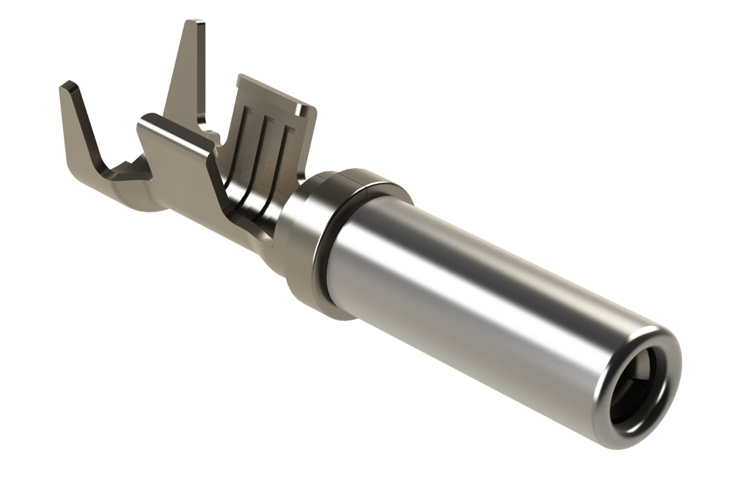 AT62-12-0166-LP Size 12 Stamped & Formed Contact, Nickel Plated, Female, 12-14AWG, Loose Pieces, Bag of 50. 1062-12-0166