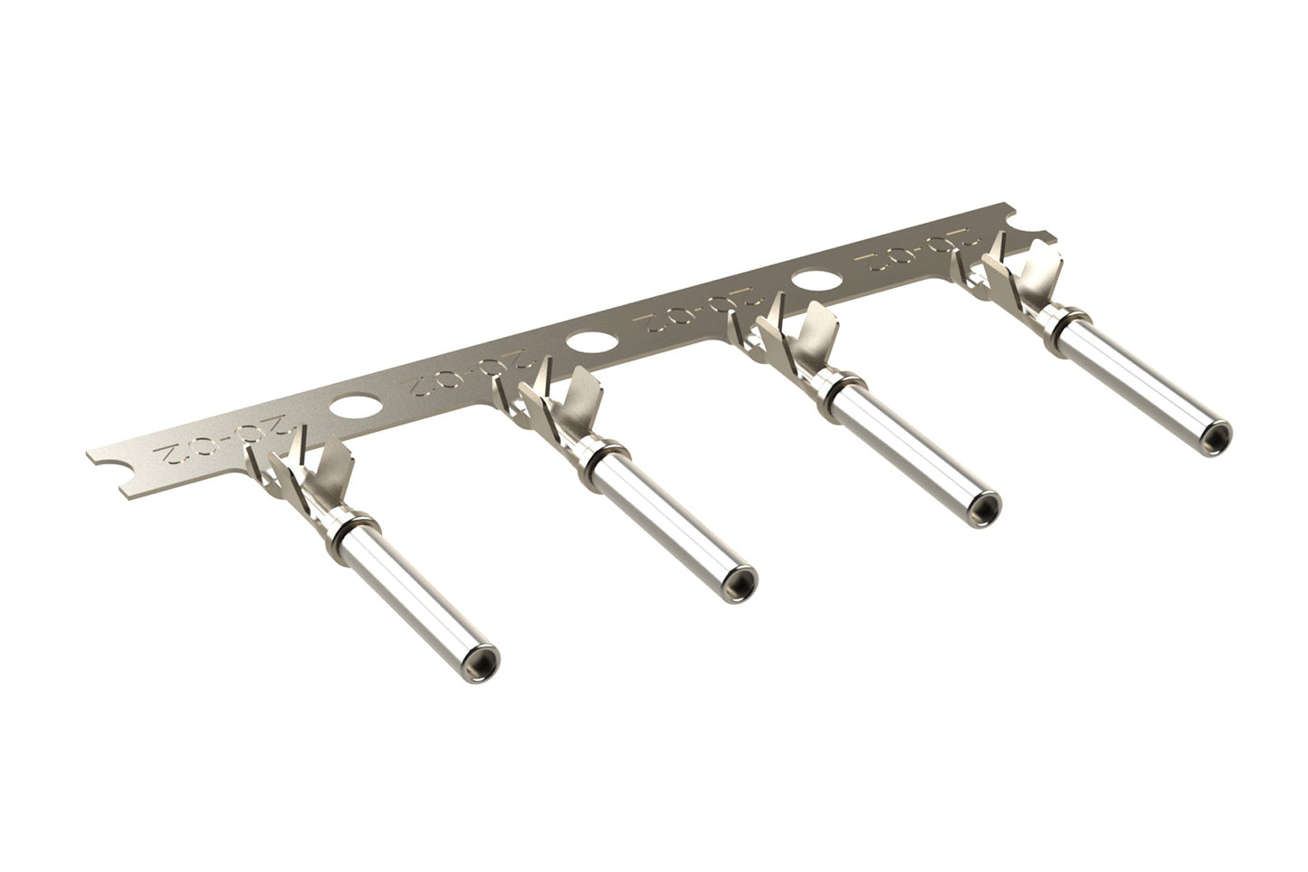 AT62-20-0222 Female Contact, Stamped, Size 20, 16-22AWG, Nickel Plated. 1062-20-0222