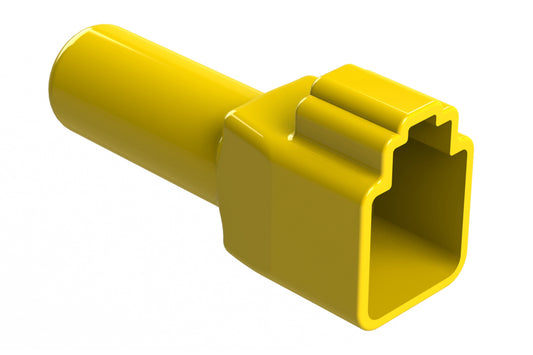 AT6S-BT-YW Boot (Backshell) for 6-way Plug, Black. DT6S-BT-YW