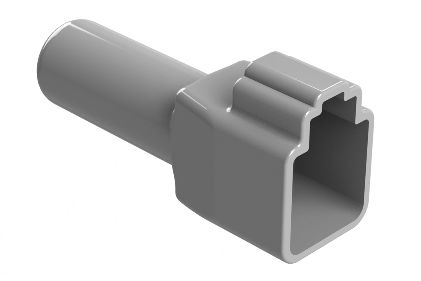 AT6S-BT Boot (Backshell) for 6-way Plug, Grey. DT6S-BT