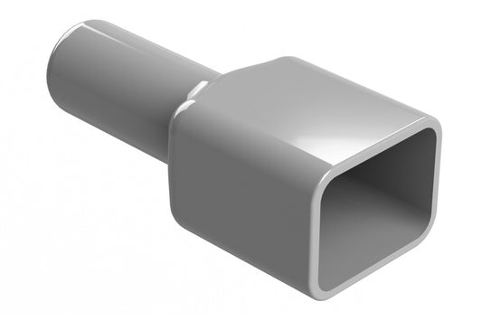 AT12S-BT Boot (Backshell) for 12-way Plug, Grey. DT12S-BT